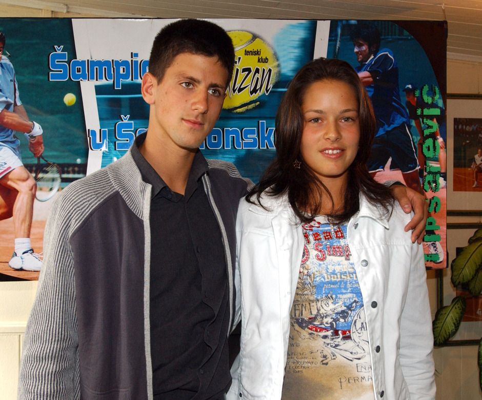 Ana Ivanović i Novak Đoković