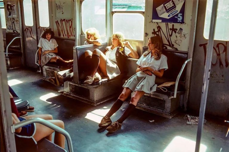 Metro grada Njujorka uslikan osamdesetih