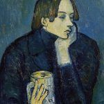 Pablo_Picasso,_1902,_Le_bock_(Portrait_de_Jaime_Sabartes),_82_x_66_cm