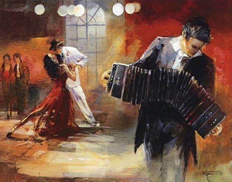 Tango je tužna misao koja se pleše