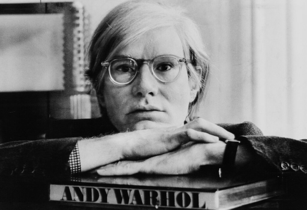 Artist Andy Warhol.