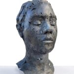 Pesnikinja 3, metal, 33x20x24 cm, 2023 m