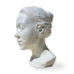 Portret Akiko Koga, porcelan, 2023